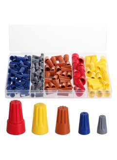 Buy 158pcs Electrical Wire Connectors Nuts Colorful Wire Caps Kit Twist Caps Nuts Assortment for Quick Connection in Saudi Arabia