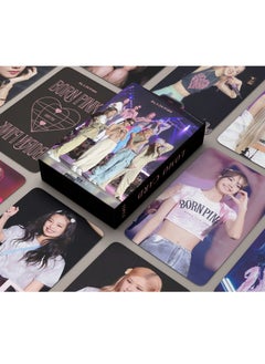 Buy 55-Piece Blackpink Born Pink World Tour New Album Lomo Cards Black in Saudi Arabia