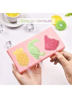 Buy "Cool Creations - Silicone Ice Cream Mold with Rabbit, Carrot, and Watermelon Slice Shapes!" in Egypt