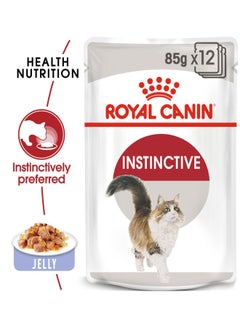 اشتري Feline Health Nutrition Instinctive Adult Cats Jelly Wet Food Pouches في الامارات