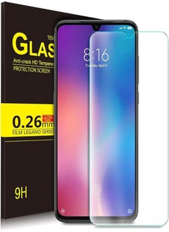 Buy Dragon. for xiaomi mi 9 screen protector, 9h hardness hd clear easy & bubble free installation tempered glass screen protector designed for xiaomi mi 9 smartphone. clear in Egypt