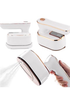 Buy Steamer Iron for Clothes Travel Mini: steam iron handheld portable steamer small size garment hand clothing steamers plancha a de vapor para ropa portatil travel college dorm home essentials in Saudi Arabia