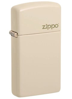 اشتري Slim Flat Sand Zippo Logo Windproof Lighter في الامارات