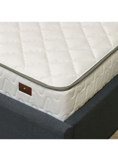 اشتري Natura Latex Medicated Foam Mattress Firm Feel Queen Bed Mattress Ortho Medical Spine Balance For Pressure Relief L200xW150 cm Thickness 25 cm في الامارات