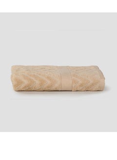 Buy ARIIKA Plaza Beige Bath Towel - Soft, Absorbent, Luxurious, Durable, Quick-Drying in UAE