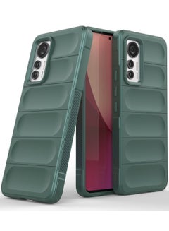 Buy UNBLACK Compatible With Xiaomi 12 Lite Magic Case Back Cover (Green) in UAE
