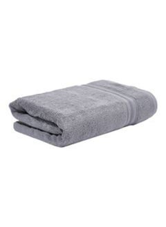 Buy Shadow Bath Sheet 550 GSM 100% Cotton Terry 80x160 cm -Luxury Feel Super Absorbent Quick Dry Grey in UAE