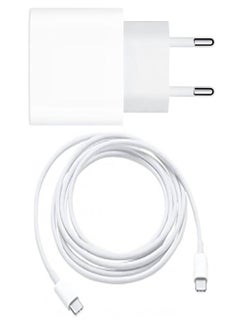 اشتري 20W Original Phone Fast Charger With Cable For Apple iPhone في الامارات