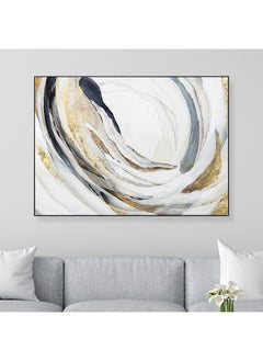 Buy Carlo Printed Framed Canvas, Multicolour - 121x87 cm in UAE