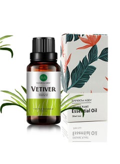 Buy Vetiver Essential Oil (30ML), 100% Pure Natural Organic Aromatherapy Vetiver Oil for Diffuser, Massage, Skin Care, Yoga, Sleep in Saudi Arabia
