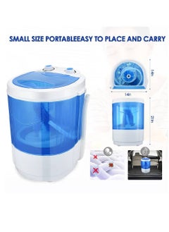 Buy Portable Mini Shoe Washing Machine Compact Cloth Laundry in UAE