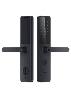 اشتري Aqara Smart Door Lock A100 Zigbee, Compatible with Apple HomeKit-Black في الامارات