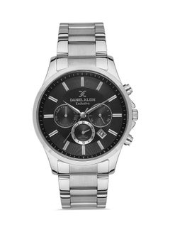 Buy Stainless Steel daniel_klein Men Black Dial round Chronograph Wrist Watch DK.1.13291-2 in Egypt