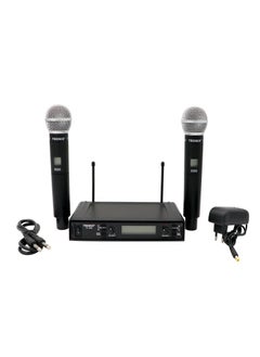 اشتري TRONIX TU5080 Dual Wireless Handheld Microphone System 2 Pieces Set في الامارات