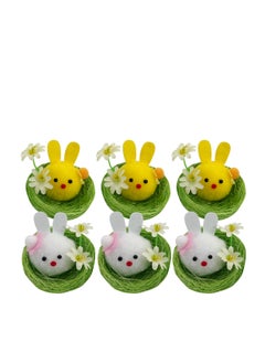 اشتري Easter Bunnys 5.5cm 6Pcs/Box في الامارات