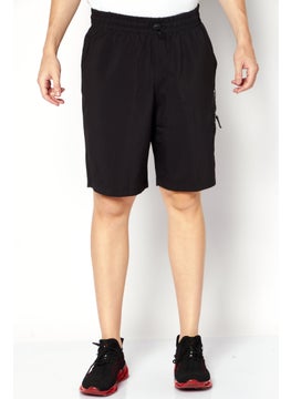 اشتري Men Sportswear Fit Training Shorts, Black في الامارات