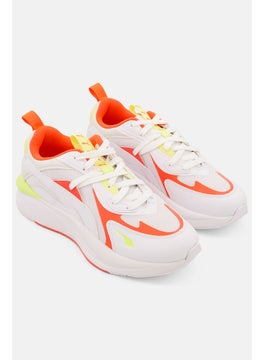 اشتري Women Rs-Curve Core Outdoor Shoes, White/Orange/Yellow في السعودية