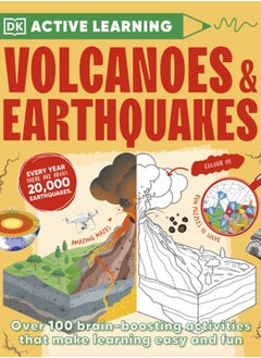 Buy Active Learning Volcanoes and Earthquakes : Over 100 Brain-Boosting Activities that Make Learning Easy and Fun in UAE