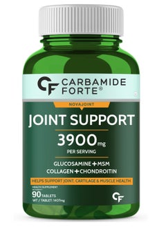 Buy Glucosamine 2100mg, Methyl Sulfonyl Methane 1050mg & Chondroitin 300mg Tablets for Joint Support Supplement with Collagen & Vitamin D3 600 IU Per Serving – 90 Tablets in UAE