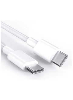 Buy Power Flow USB C Cable 60W, USB-C to USB-C Cable  2 meter, USB C Charger Cable for iPhone 15, Mac Book Pro 2020, iPad Pro 2020, Switch, Samsung Galaxy S20 Plus S9 S8 Plus, Pixel, Laptops and lot more in UAE