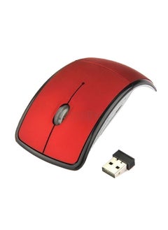 Buy Arc Folding Mouse Red/Black in Saudi Arabia