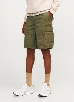 اشتري Twill Relaxed Fit Cargo Shorts في السعودية