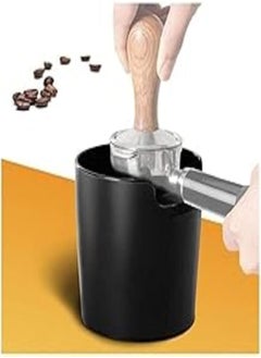 Buy Coffee Machine Knocking Scum Bucket Semi-Automatic Slag Box Black 150 x 150 x 13cm in Egypt