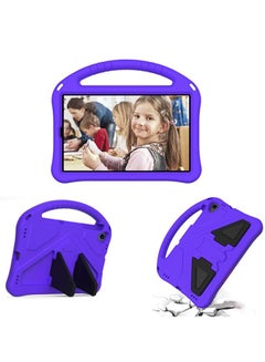 Buy Kids Tablet Protection Case for Lenovo Tab M10 HD 2nd Gen/Smart Tab M10 HD 2nd Gen (TB-X306F TB-X306X), Lightweight Shockproof Hard Case with Grip for Lenovo M10 HD 2nd Gen 10.1" 2020, Purple in Saudi Arabia