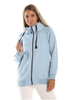 Buy Woman Hoodie With Zipper And Pocket in Egypt