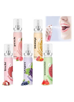 Buy Fruit Oral Breath Spray, 5pcs Portable Mouth Spray For Adults, Freshener, Mouthwash Alternative, Fresh Fruit Flavor, Bad Breath Treatment, Oral Care Spray, Mouthwash For Bad Breath in UAE