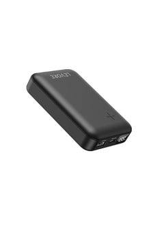 Buy Levore PowerBank 10000mAh PD with 2 USBPorts-Black in UAE