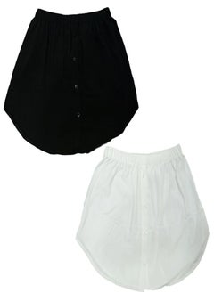 اشتري Bundle Of 2 Hidden Shirt - Black and Off-White Color for Women في مصر