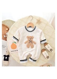 اشتري Baby Bodysuit Crawling Suit Long Sleeve Clothes في السعودية