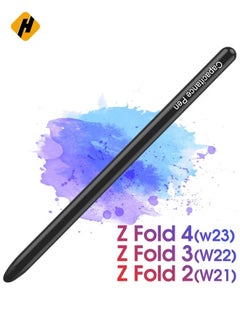 Buy Fold Edition Galaxy Z Fold 4 Pen Replacement for Samsung Galaxy Z fold 4 5G S Pen Stylus +Replacement Tips/Nibs+Card Pin (Black) in UAE