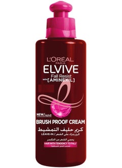 Buy Loreal Paris Elvive Leave In Hair Cream Brush Proof 200 ML in Egypt