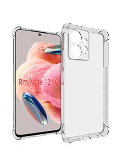 اشتري Protective Case Cover for Xiaomi Redmi Note 12 4G Clear في السعودية