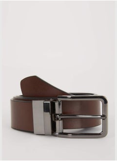 Buy Man Belt Faux Leather in UAE