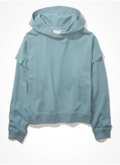 Buy AE Ruffle-Sleeve Hoodie in UAE