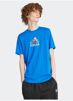 اشتري Italy Football Fan Graphic T-Shirt في مصر