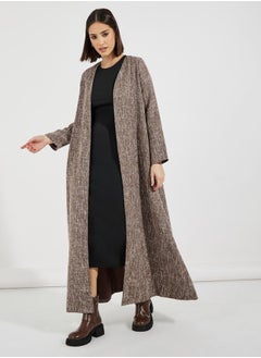 Buy Tweed Look Winter Abaya in Saudi Arabia