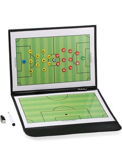 Buy Football Soccer Coaches Magnetic Tactic Board,Dry Erase Coaching Clipboard,Foldable and Portable Coach Tool in Saudi Arabia