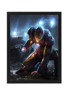 Buy Iron Man Abstract wall Art Poster Frame in Egypt
