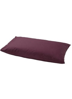 Buy Pillowcase Deep Red 50x80 Cm in Saudi Arabia