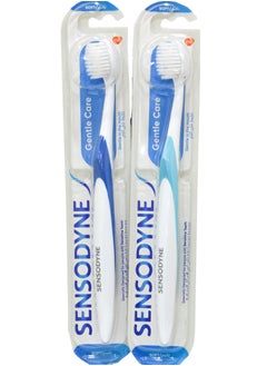 Buy Sensodyne Soft  Brush Gentle Care Specially Designed For People With Sensitive Teeth 1+1 in Egypt