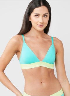 Buy Strappy Logo Band Bikini Top in UAE