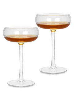 Buy 2-Piece 150ml Cocktail Glass Set in UAE