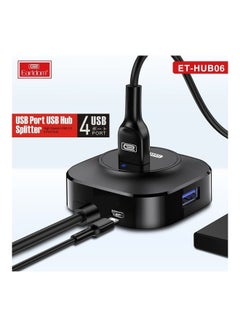 Buy High Speed 4 USB Port Hub Splitter in UAE