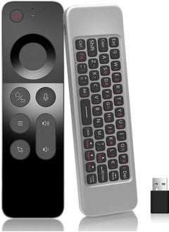 Buy Air Mouse 4 in 1 Voice Remote Wireless Remote Control for Nvidia Shield Android Tv Box PC Projector HTPC All in one PC in UAE