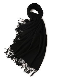 اشتري Solid Warm Thickened Lambswool Scarf في الامارات