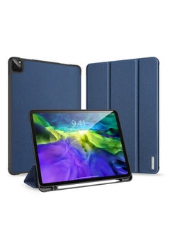 Buy Flip Case Cover For Apple iPad Pro 12.9(2020) blue in Saudi Arabia